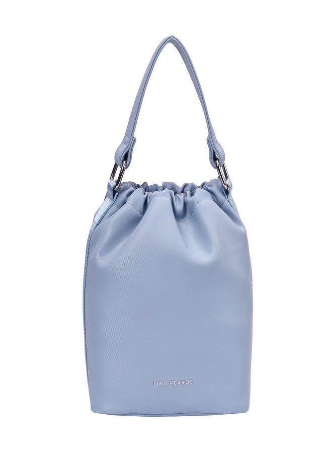 Lino Perros Womens Blue Mini Handbag - Image 5